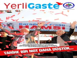 YERLİ GASTE NİN  YENİ SAYISI ÇIKYOR